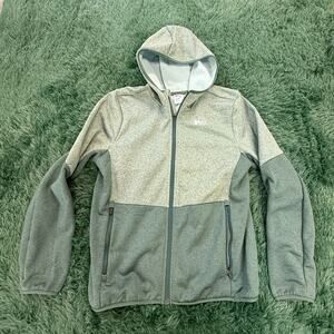 REI Green Full Zip YOUTH Hoodie Sweatshirt Hiking Skiing Snowboarding XL